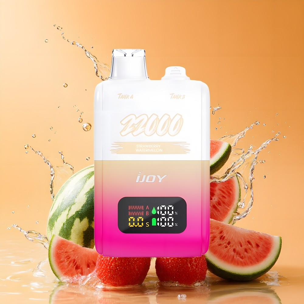 IJOY SD 22000 Puffs Nagykereskedés Magyarország Type-C töltés Eper-Görögdinnye