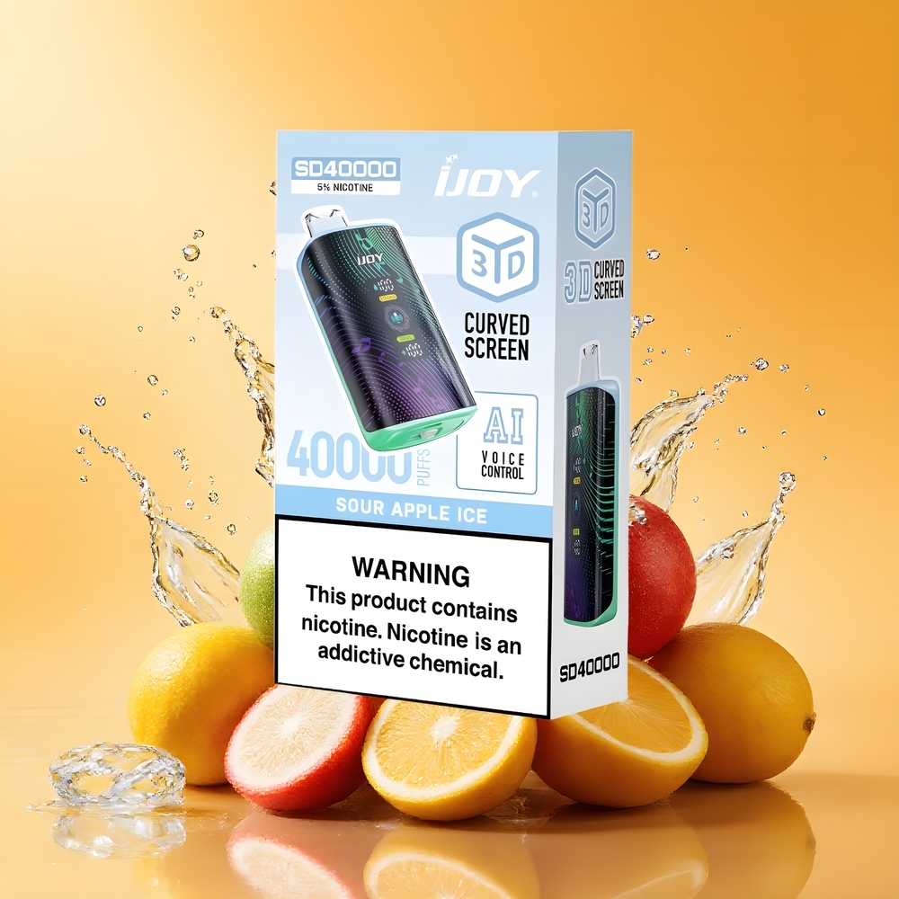 IJOY SD 40000 Puffs Adjustable Power Nagykereskedés Magyarország Savanyú Alma Jég