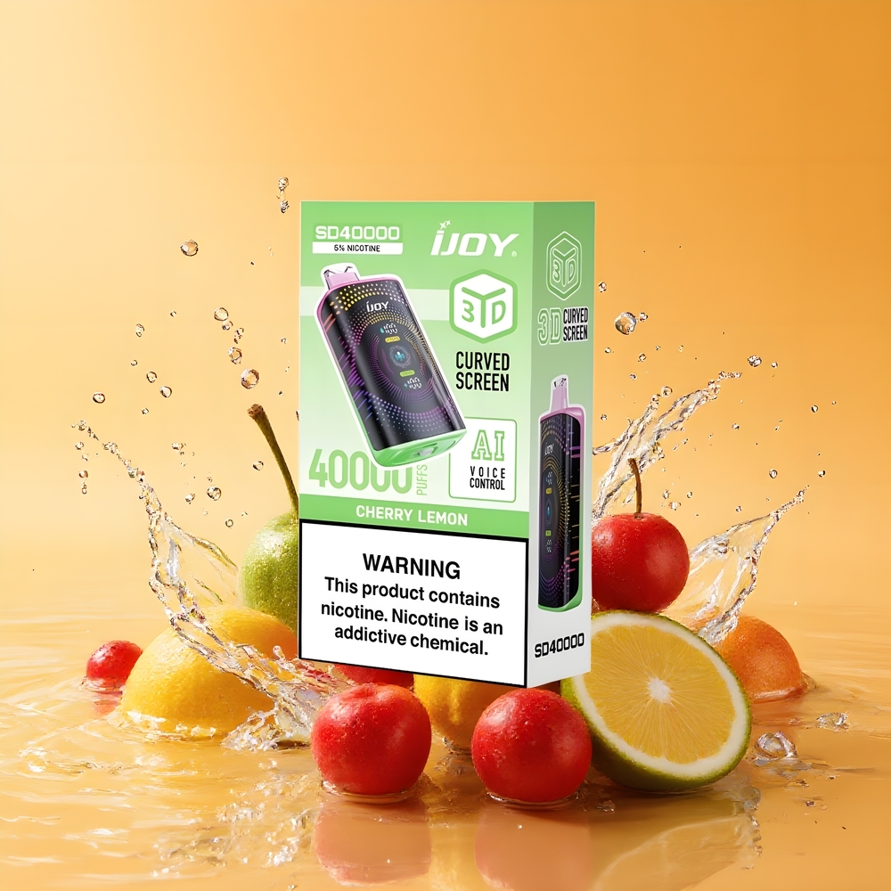IJOY SD 40000 Puffs Nagykereskedés Magyarország Adjustable Power Cseresznye Citrom