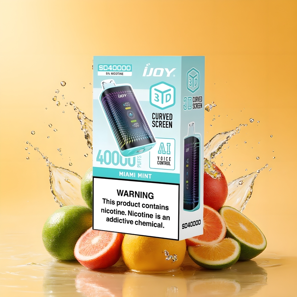 IJOY SD 40000 Puffs Nagykereskedés Magyarország Beállítható Teljesítmény Miami Menta