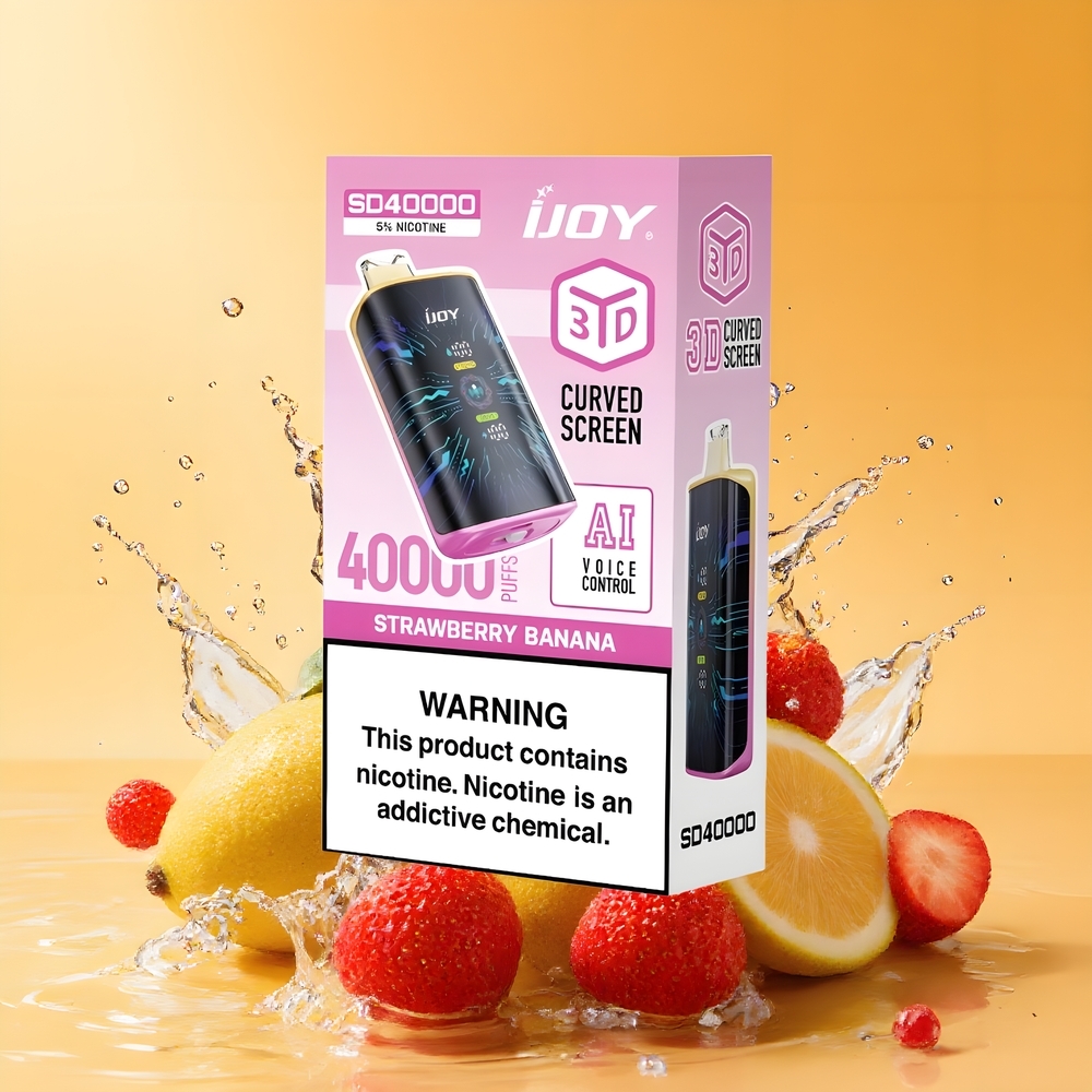 IJOY SD 40000 Puffs Nagykereskedés Magyarország Eper-Banán Adjustable Airflow