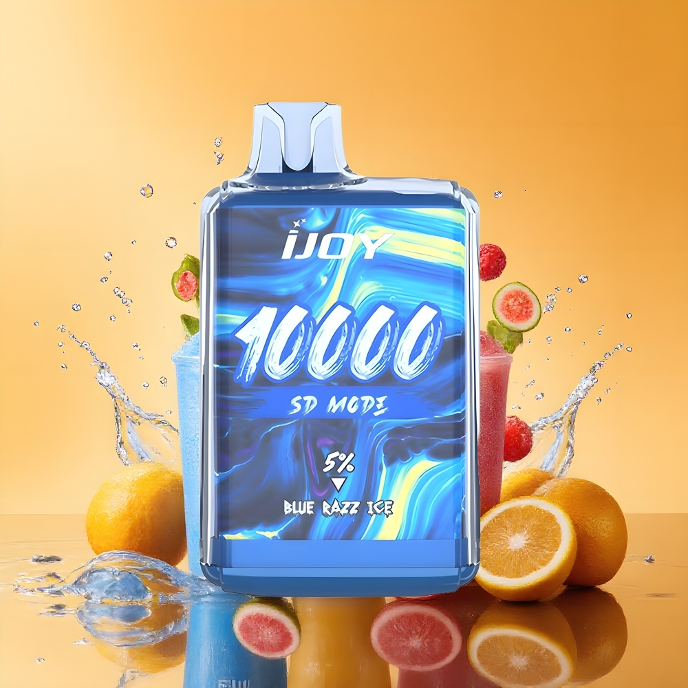 IJOY SD10000 Eldobható Vape 10000 Füst Blue Razz Jég Nagykereskedés Magyarország