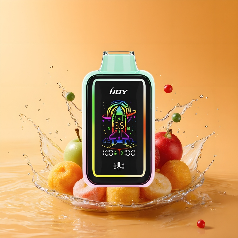 IJOY URANUS 25000 Puff Nagykereskedés Magyarország Beállítható Légáramlású Alma Gumicukor