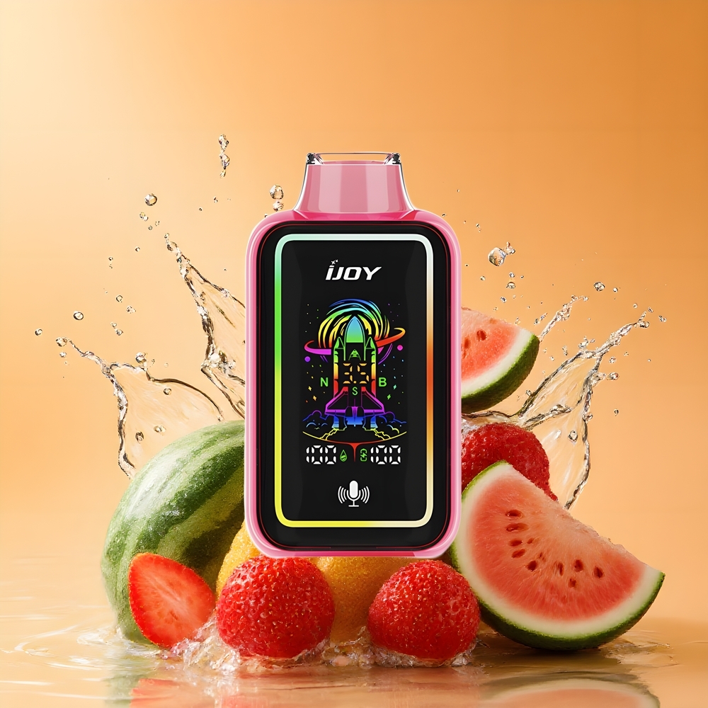 IJOY URANUS 25000 Puffs Adjustable Airflow Eldobható E-vapor Eper Dinnye Nagykereskedés Magyarország