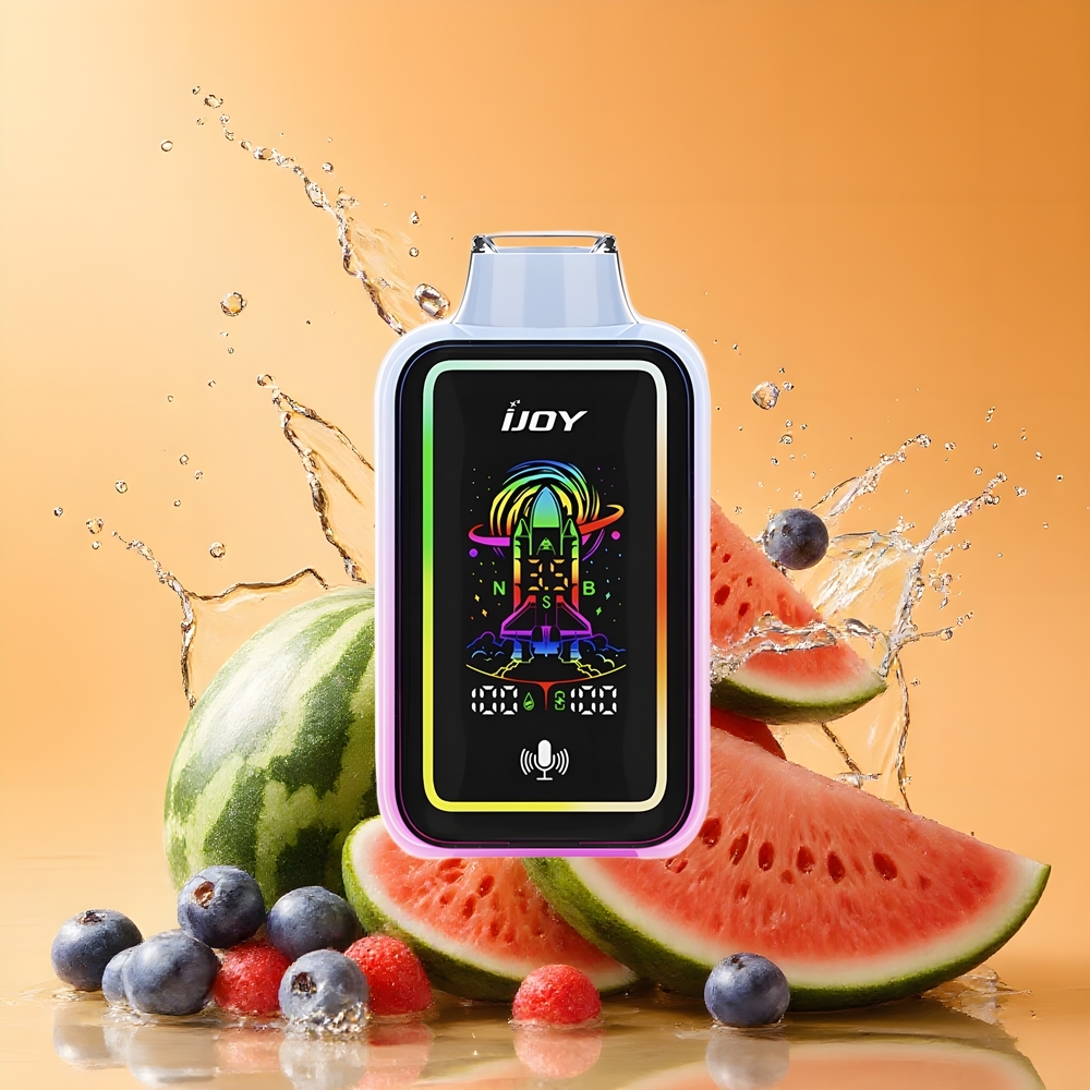 IJOY URANUS 25000 Puffs Nagykereskedés Magyarország Állítható Teljesítményű Eper-Görögdinnye
