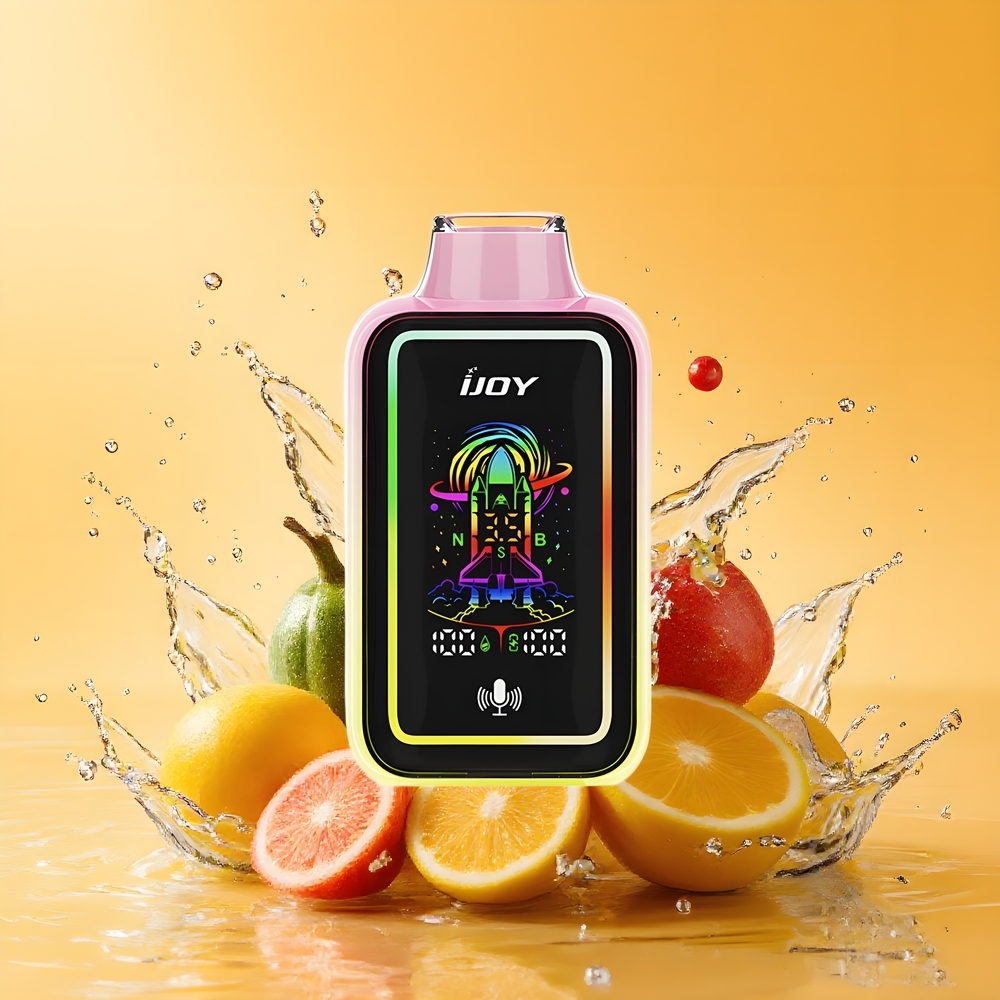 IJOY URANUS 25000 Puffs Nagykereskedés Magyarország Állítható Teljesítményű Sárkány Eperbanán