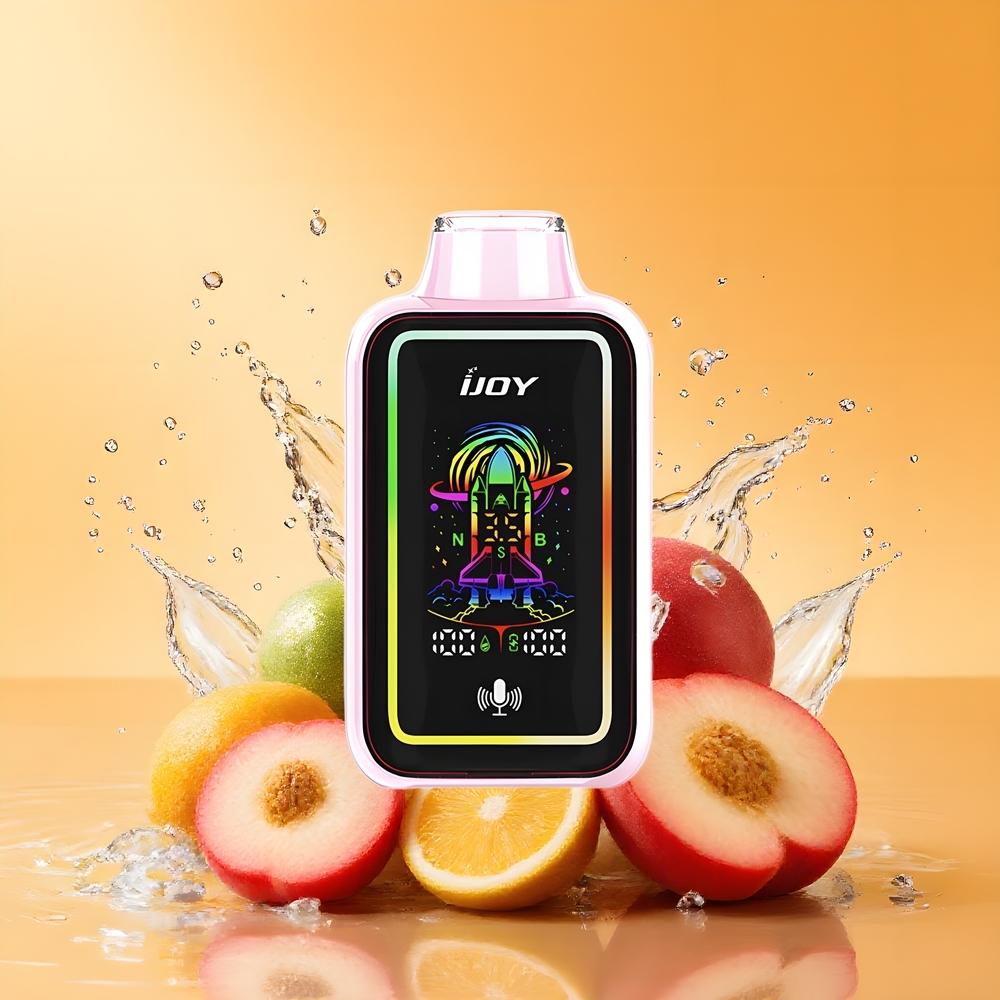 IJOY URANUS 25000 Puffs Állítható Teljesítmény Nagykereskedés Magyarország Juicy Peach Ice