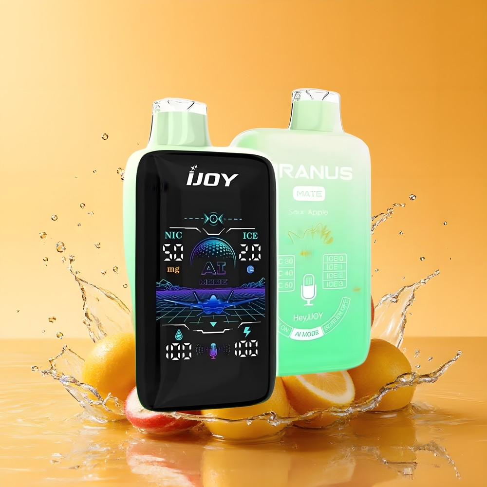 IJOY Uranus Mate 40000 Puffs Nagykereskedés Magyarország Jégkontroll Savanyú Alma