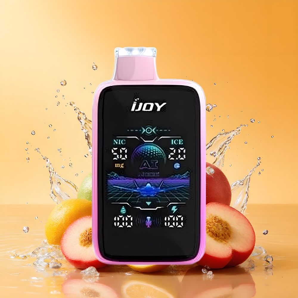 IJOY Uranus Mate 40000 Puffs Nagykereskedés Magyarország Jégkontroll Ízes Sárgabarack Jég