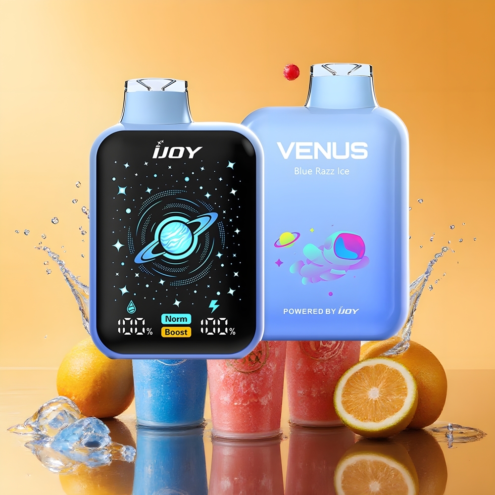 IJOY VENUS 25000 Puff Nagykereskedés Magyarország Beállítható Légáramlású Kék Áfonya Jég