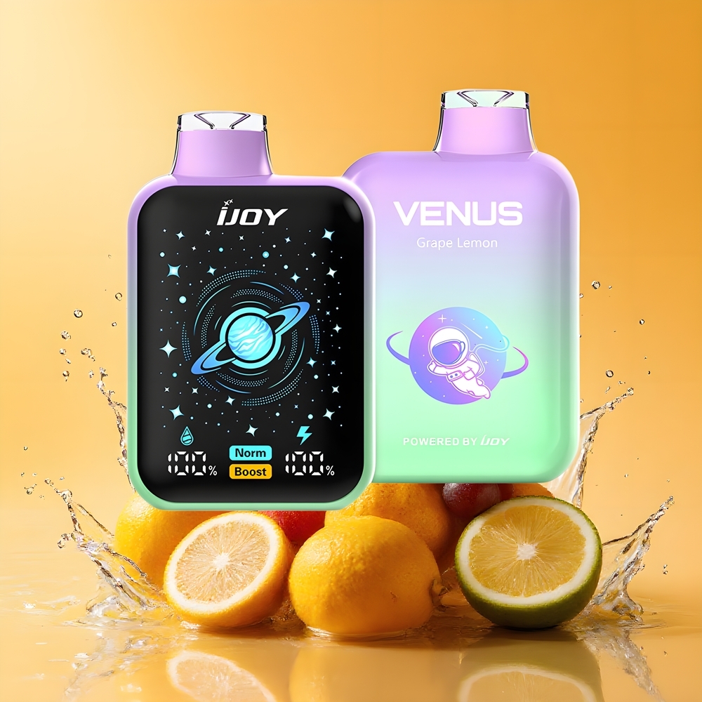IJOY VENUS 25000 Puffs Adjustable Airflow Eldobható Vape Szőlő Citrom Nagykereskedés Magyarország