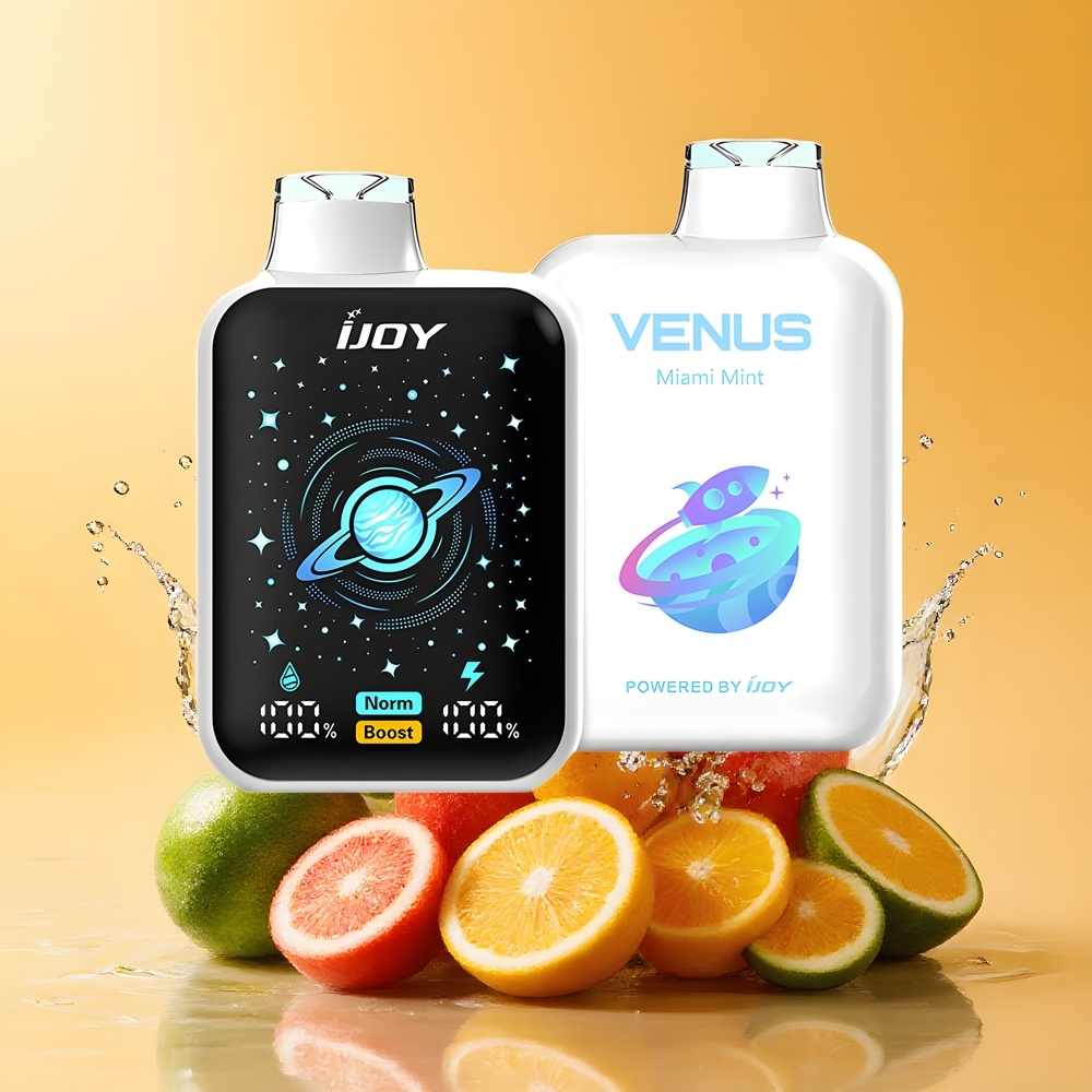 IJOY VENUS 25000 Puffs Nagykereskedés Magyarország Adjustable Airflow Miami Menta