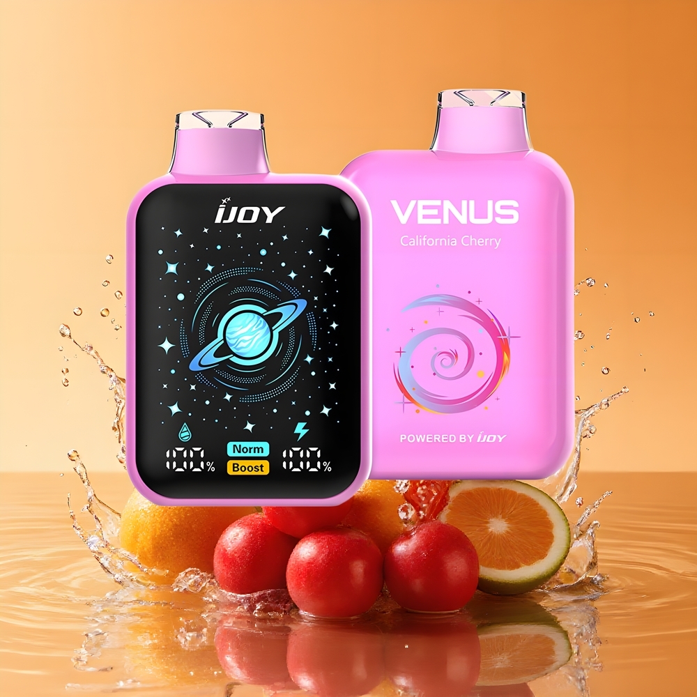 IJOY VENUS 25000 Puffs Nagykereskedés Magyarország Beállítható Légáramlás California Cseresznye