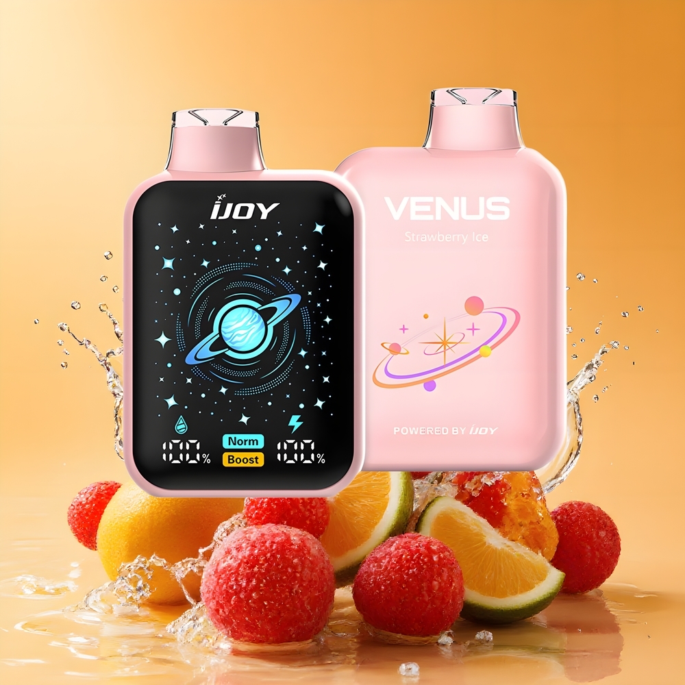 IJOY VENUS 25000 Puffs Nagykereskedés Magyarország Eperjég Adjustable Airflow