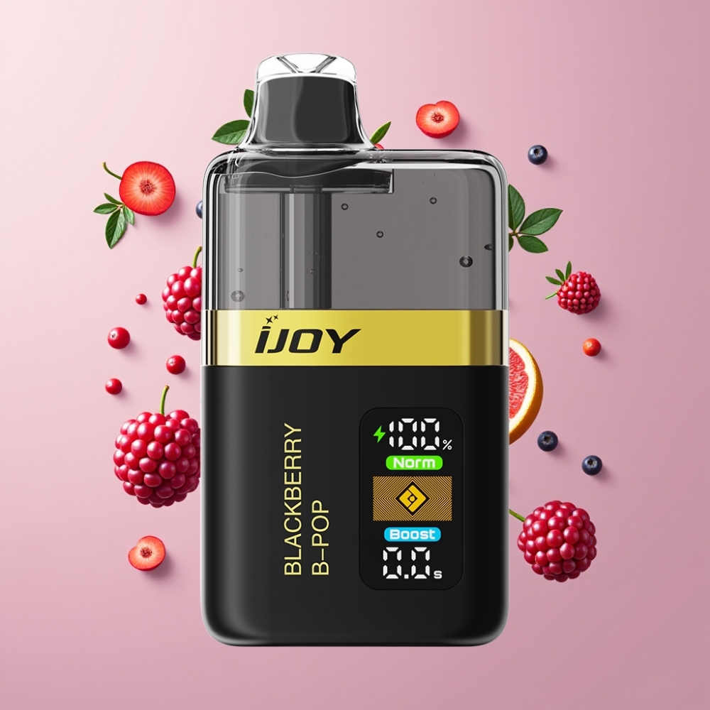 IJOY XP50000 Eldobható Vape Feketeszeder B-Pop Nagykereskedés Magyarország Dual Mesh
