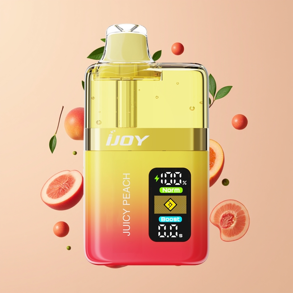 IJOY XP50000 Nagykereskedés Magyarország Beállítható Légáramlású Szaftos Őszibarack