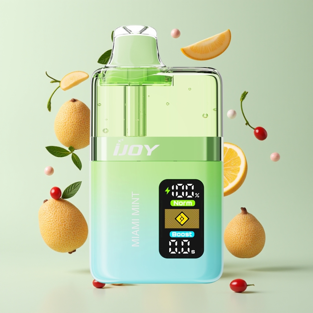 IJOY XP50000 Nagykereskedés Magyarország Dohánymentes Vape Miami Menta 0.4ohm Dual Mesh