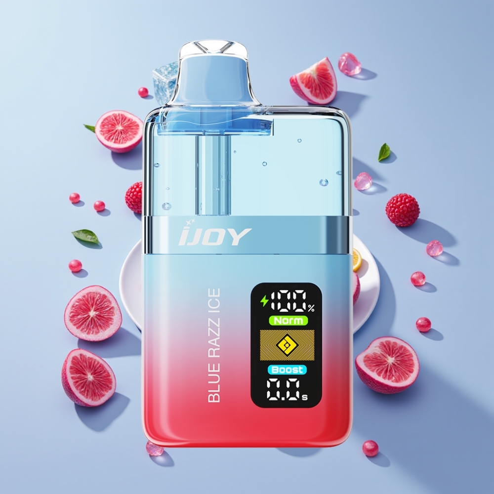 IJOY XP50000 Nagykereskedés Magyarország Kékes Málna Jég 50000 Puff Dual Mesh