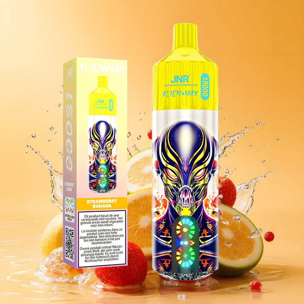 JNR Alien Max 18000 Puffs Dual Mesh Coil Eper Banán Nagykereskedés Magyarország