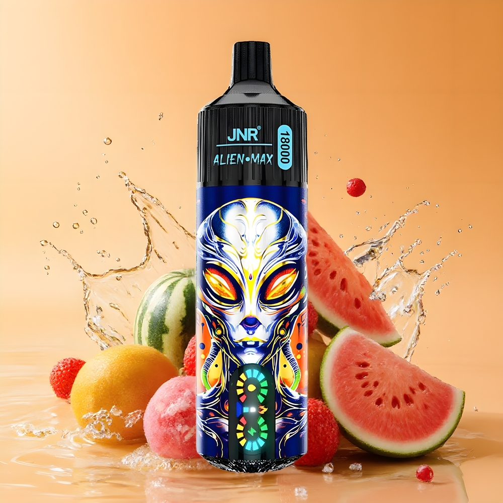 JNR Alien Max 18000 Puffs Dual Mesh Coil Eper Dinnye Buborékrágó Nagykereskedés Magyarország