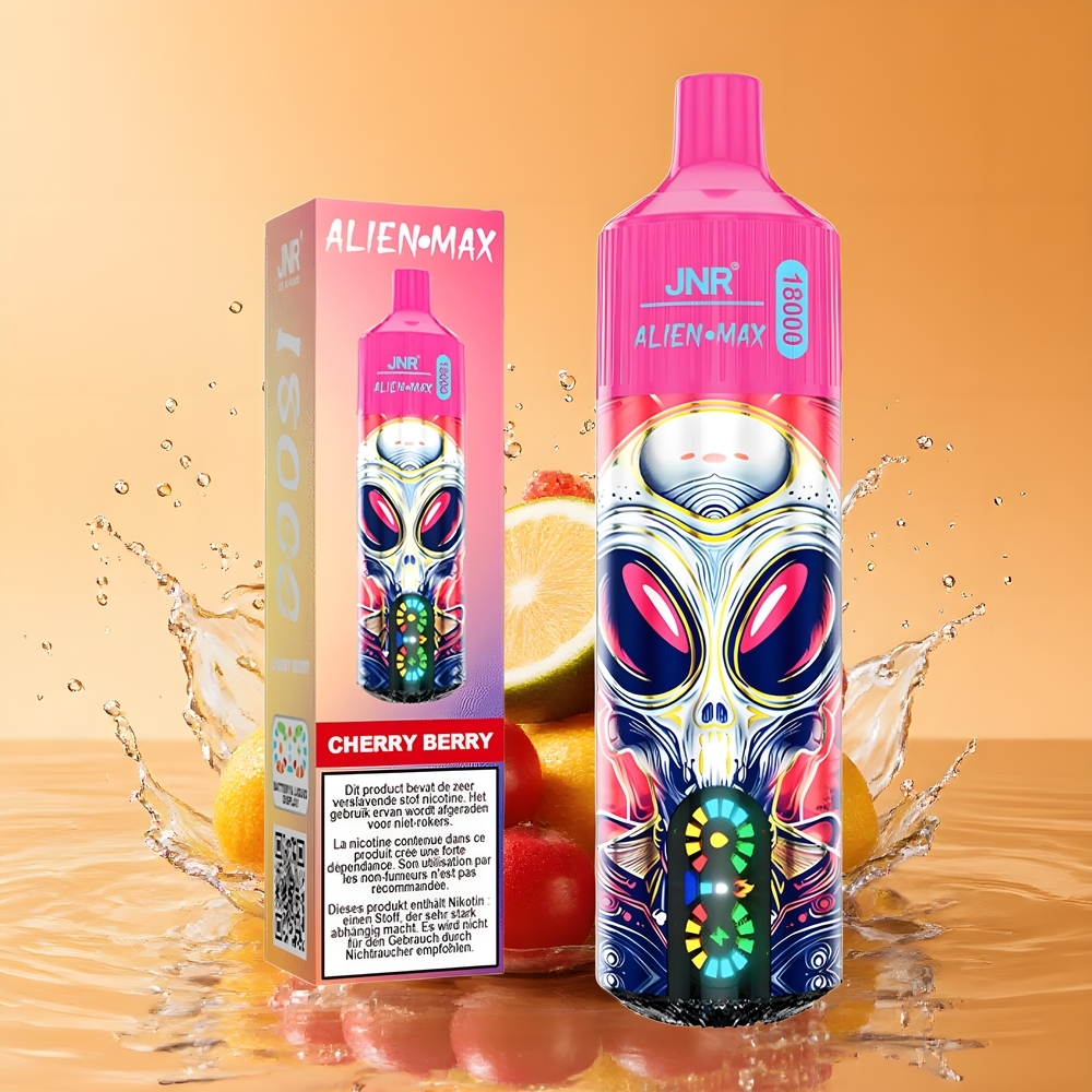 JNR Alien Max 18000 Puffs Dual Mesh Cseresznye-Áfonya Nagykereskedés Magyarország