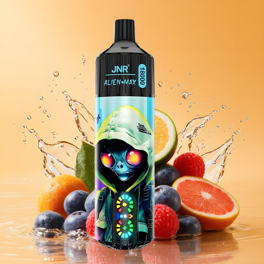JNR Alien Max 18000 Puffs Dual Mesh Kékáfonya Málna Nagykereskedés Magyarország