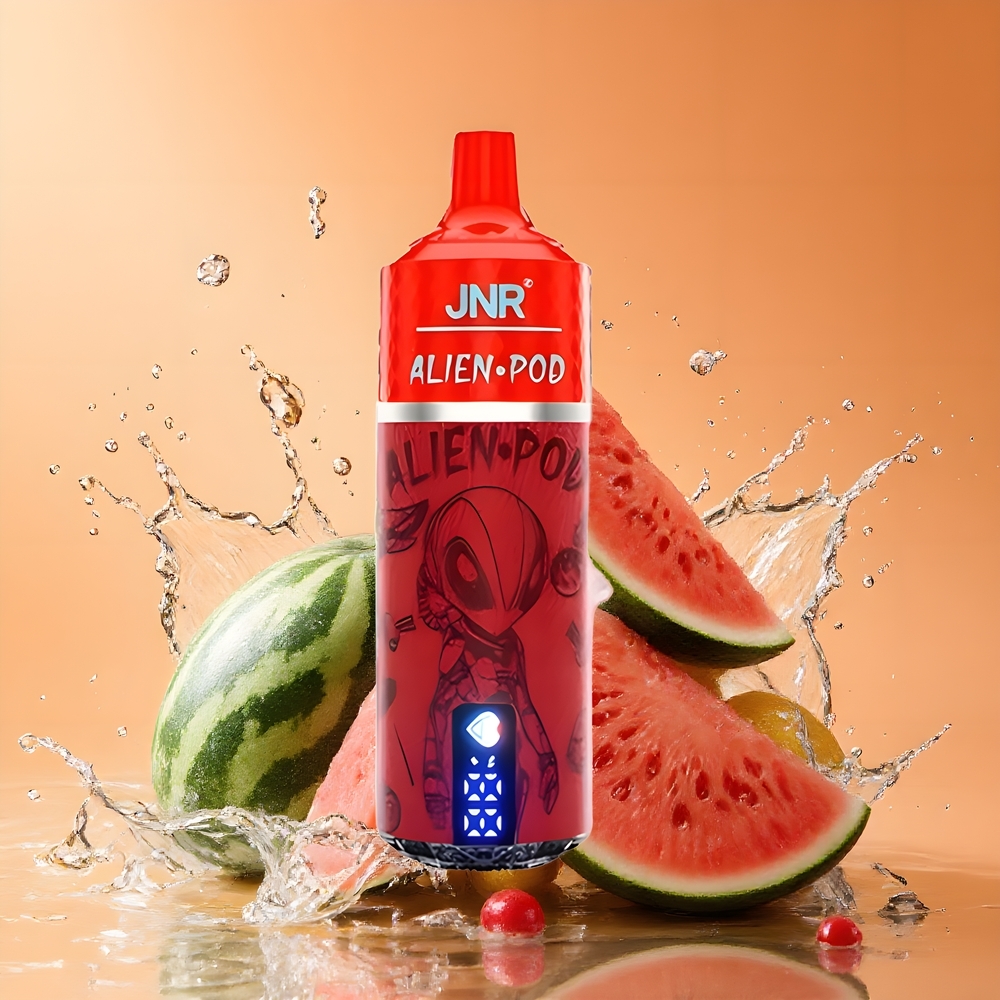 JNR Alien Pod 13000 Puffs Mesh Core Eldobható vape Görögdinnye Jég Nagykereskedés Magyarország