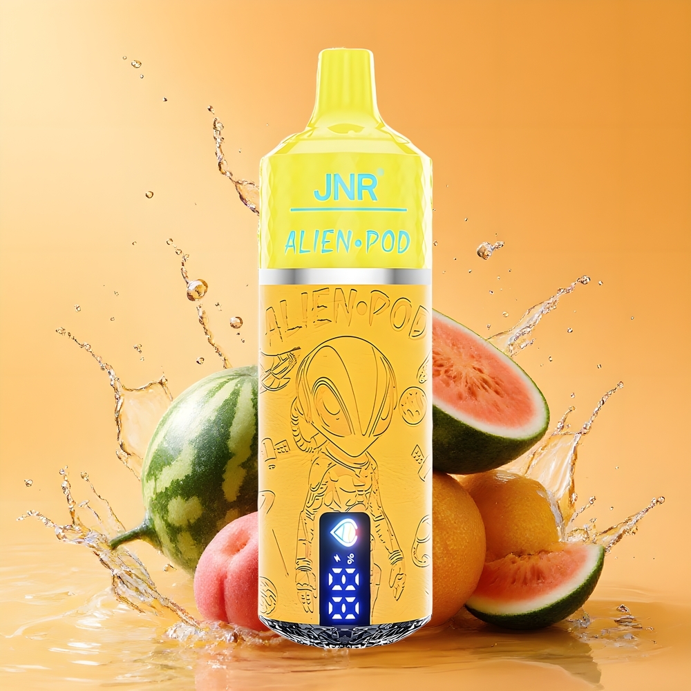 JNR Alien Pod 13000 Puffs Mesh Core Nagykereskedés Magyarország Görögdinnye Mango Őszibarack
