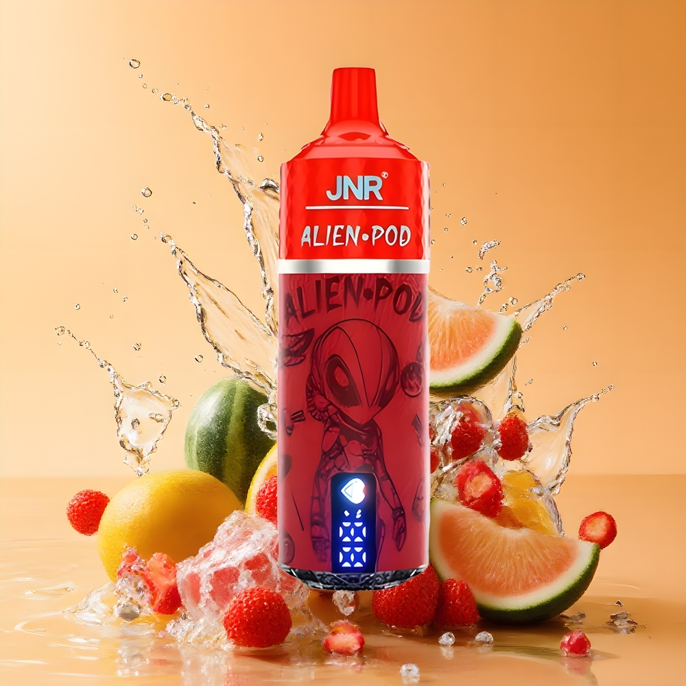 JNR Alien Pod 13000 Puffs Mesh Nagykereskedés Magyarország Eper-Dinnye Jég