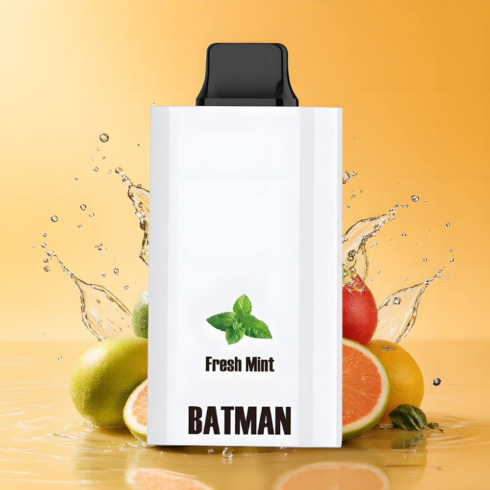 JNR Batman 11000 Puffs Eldobható E-szigeti Friss Mentol, Nagykereskedés Magyarország, 850 mAh, Type-C Gyorstöltés