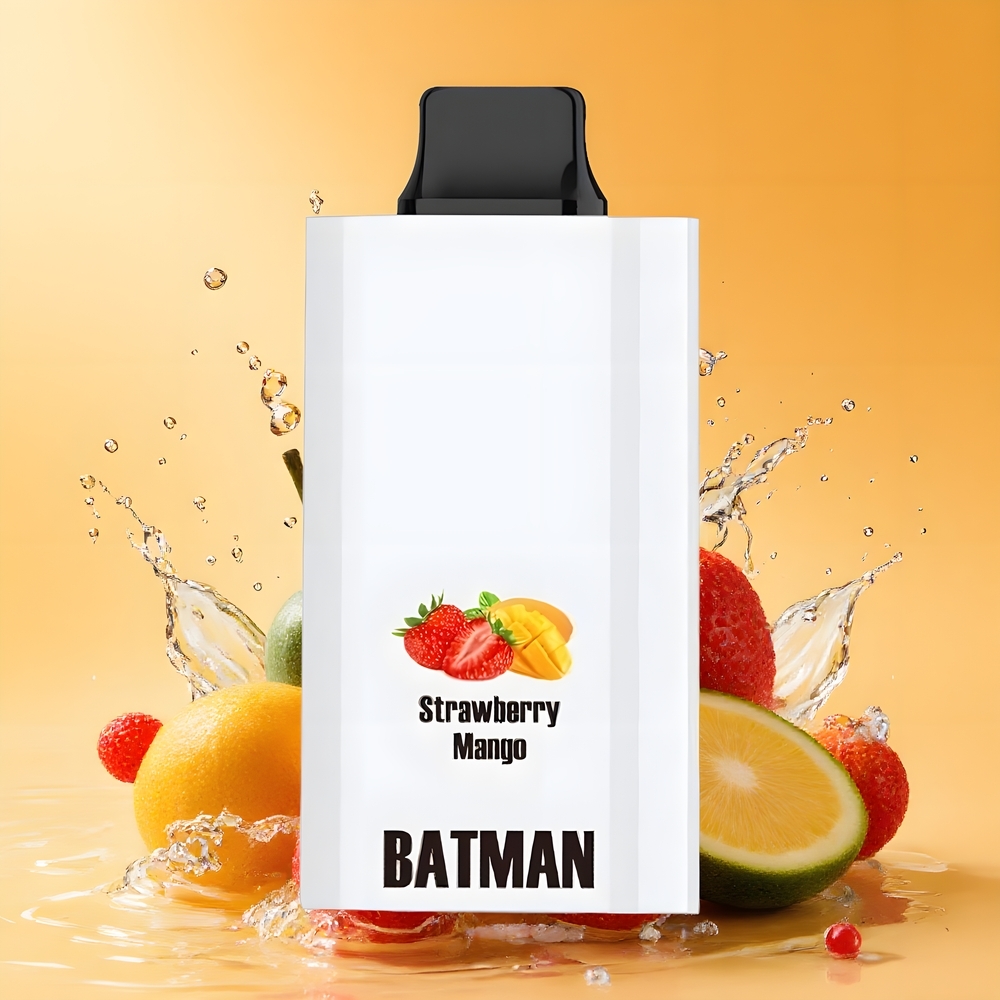 JNR Batman 11000 Puffs Nagykereskedés Magyarország 20ml E-liquid Type-C Quick Charge Eper-Mangó