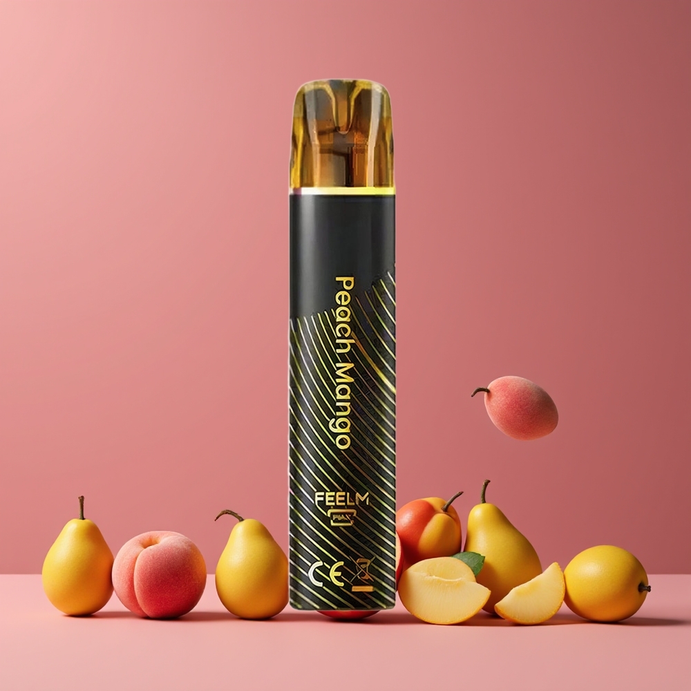JNR Black&Golden 600+200 Puff Egyszer használatos Vape Barack Manga 550mAh Nagykereskedés Magyarország