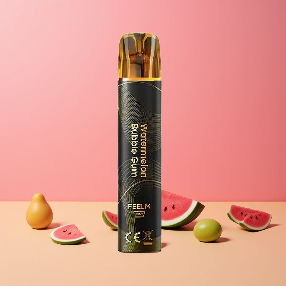 JNR Black&Golden 600+200 Puff Nagykereskedés Magyarország 550mAh Görögdinnye Buborékrággal Disposable Vape