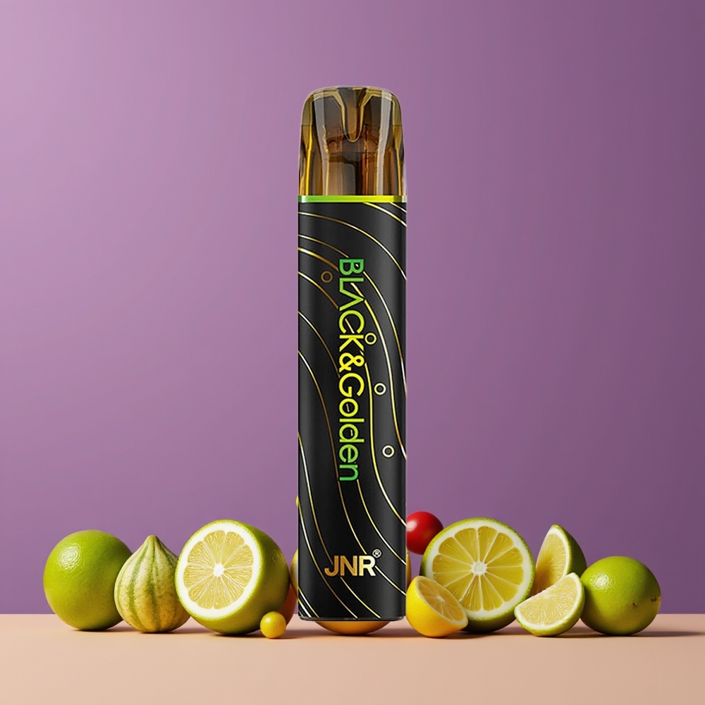 JNR Black&Golden 600+200 Puffs 550mAh Nagykereskedés Magyarország Citrom & Lime
