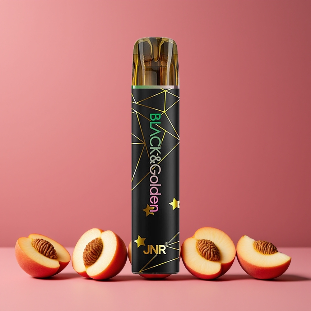 JNR Black&Golden 600+200 Puffs Eldobható E-Barack Nagykereskedés Magyarország 550mAh