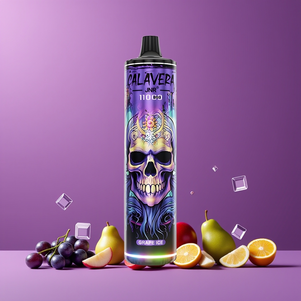JNR Calavera 11000 Puffs Eldobható Vape Jég Szőlő Nagykereskedés Magyarország 850 mAh