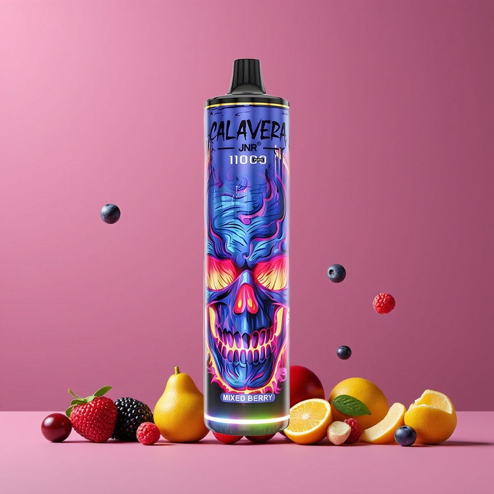 JNR Calavera 11000 Puffs Nagykereskedés Magyarország 850mAh Kevert Bogyós Eldobható Vape