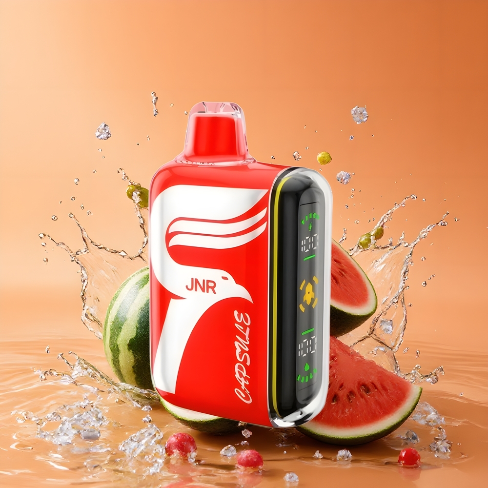 JNR Capsule 15000 Puffs Nagykereskedés Magyarország Dinamikus Dupla Mesh Coil Görögdinnye Jég