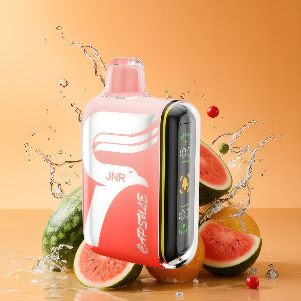 JNR Capsule 15000 Puffs Nagykereskedés Magyarország Gőztermelés Boost Mód Dinnye Brazz Jég
