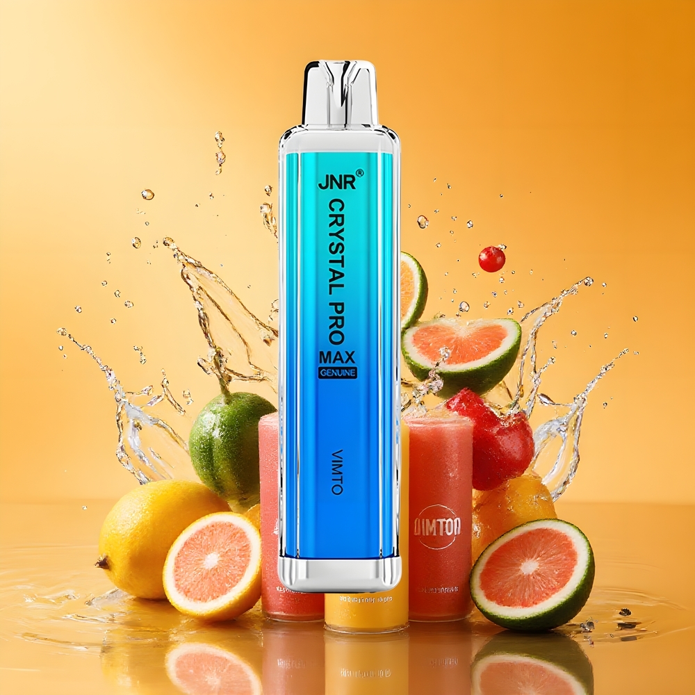 JNR Crystal Pro Max 5000 Puffs Nagykereskedés Magyarország 12ml E-liquid Vimto