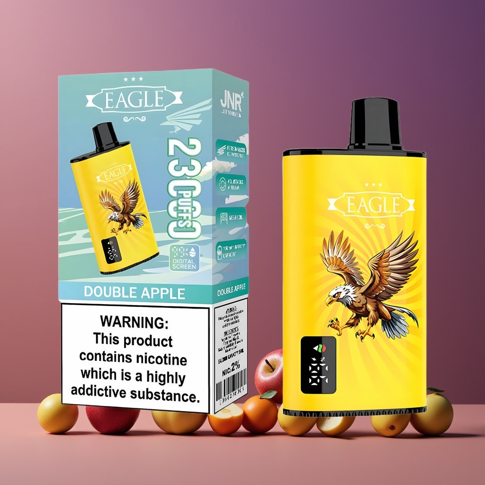 JNR EAGLE Smart 23000 Puffs Digitális Kijelző Kettős Alma Nagykereskedés Magyarország
