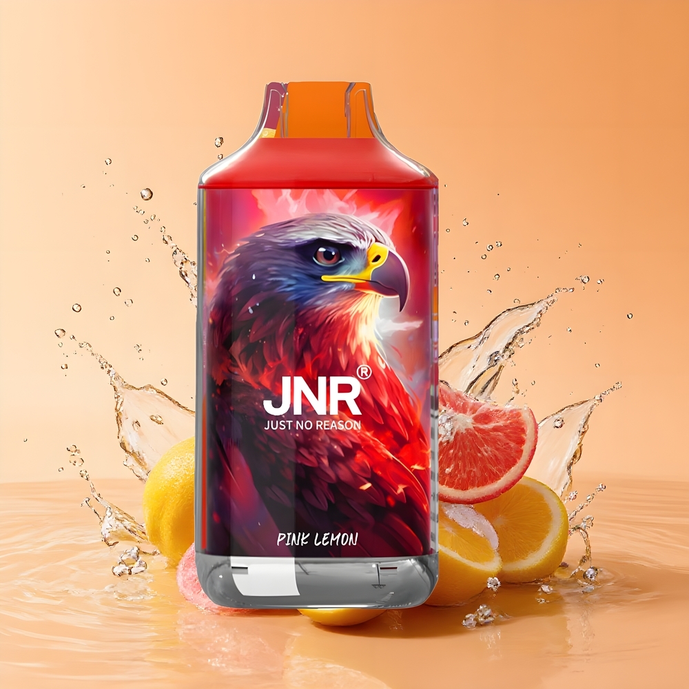 JNR Falcon 16000 Puffs Nagykereskedés Magyarország 850 mAh Rózsaszín Citrom