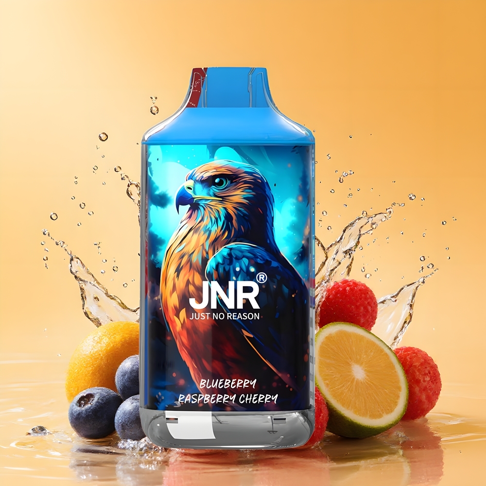JNR Falcon 16000 Puffs Nagykereskedés Magyarország 850 mAh Type C Kékáfonya Málna Cseresznye