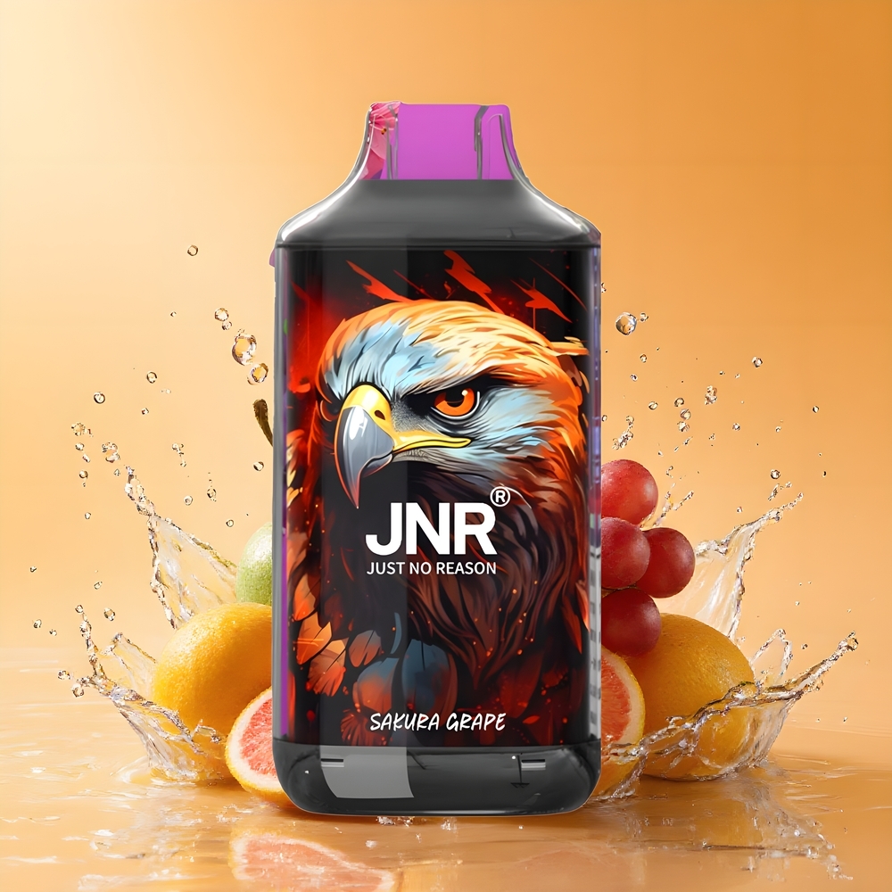 JNR Falcon 16000 Puffs Nagykereskedés Magyarország Kettős Hálós Tekercs Szakura Szőlő