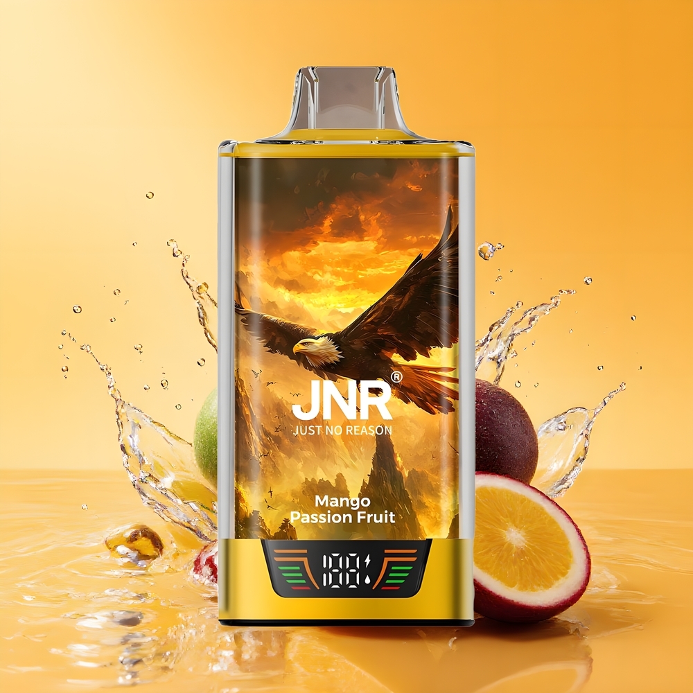 JNR Falcon Pro 28000 Nagykereskedés Magyarország Mango Szenvedélygyümölcs 30ml Pre-Filled Dual Mesh Coil