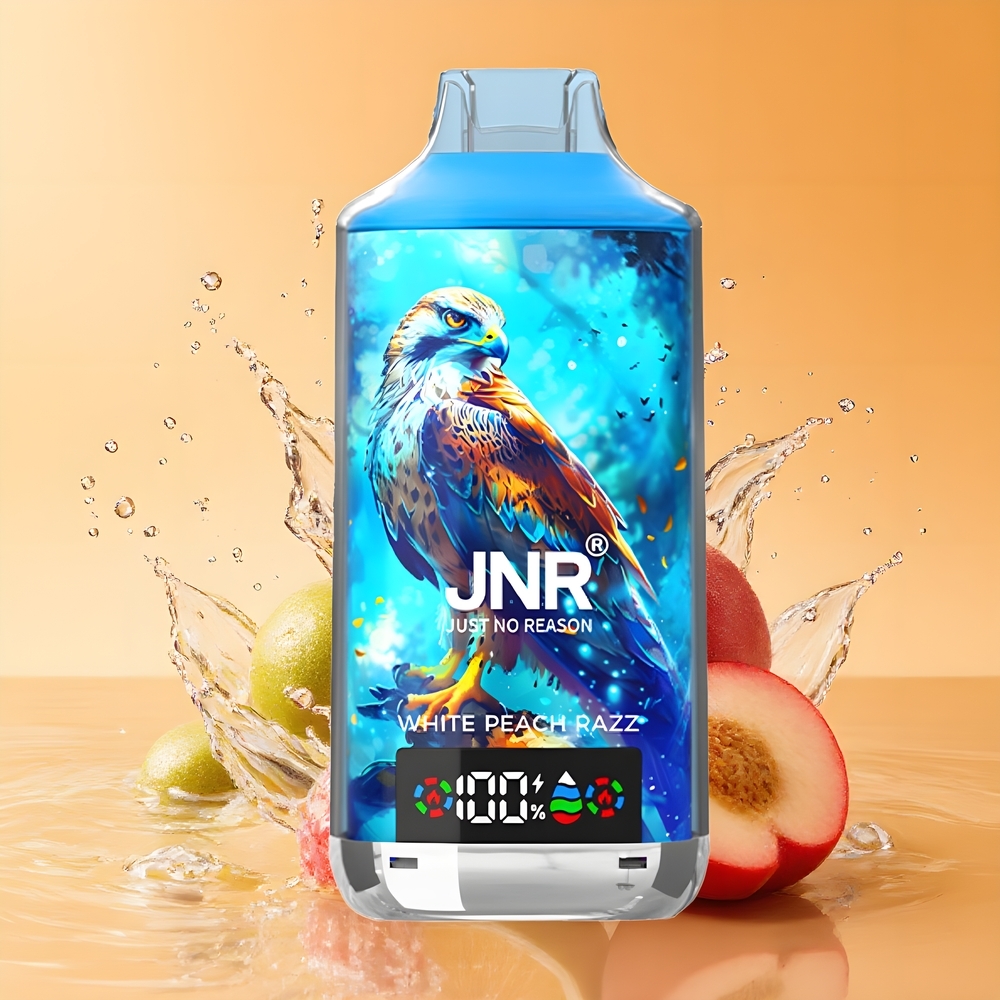 JNR Falcon X 18000 Puffs Nagykereskedés Magyarország 24ml Fehér Őszibarack-Málna