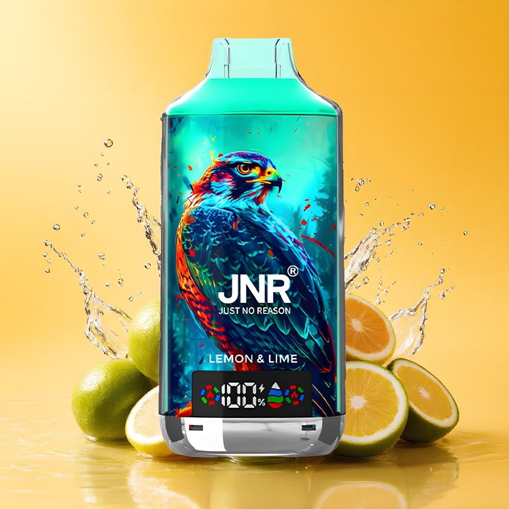 JNR Falcon X 18000 Puffs Nagykereskedés Magyarország Citrom Lime 24ml Duális Mesh Coil