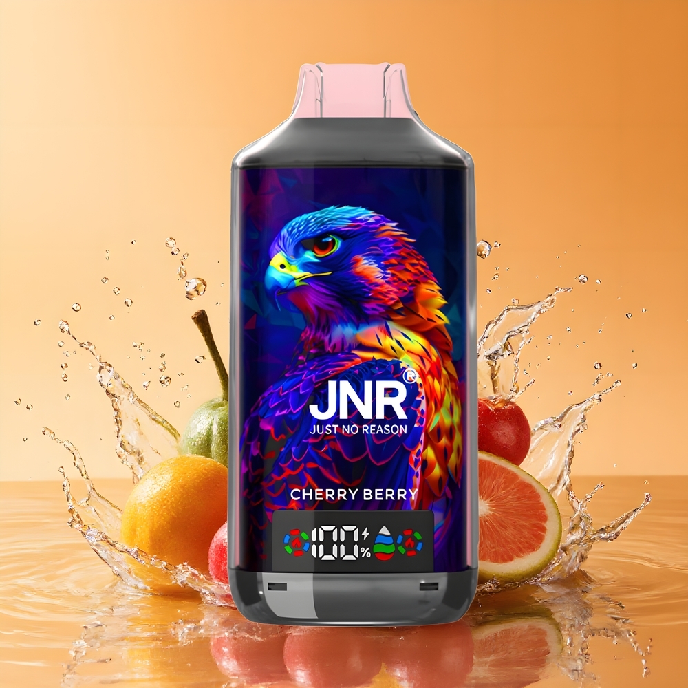 JNR Falcon X 18000 Puffs Nagykereskedés Magyarország Dual Mesh Coil Cseresznye-Bogyó