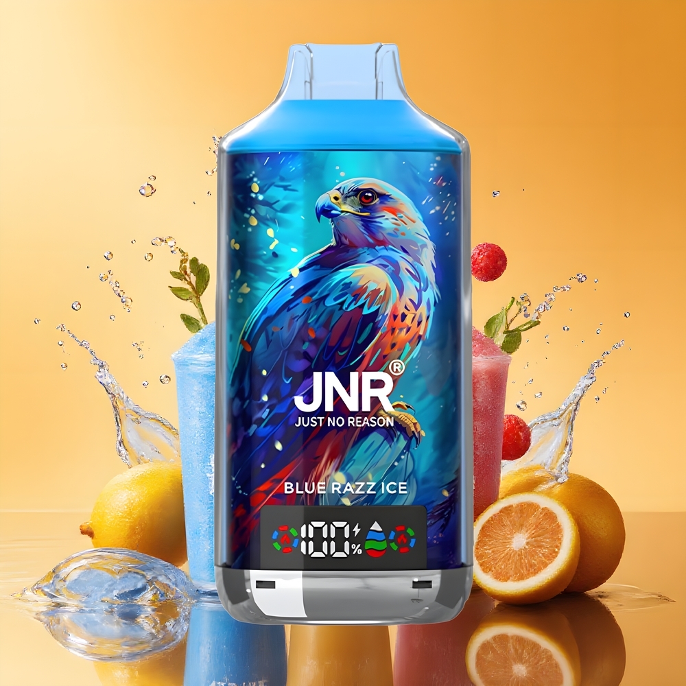 JNR Falcon X 18000 Puffs Nagykereskedés Magyarország Képernyős Kék Áfonya Jég