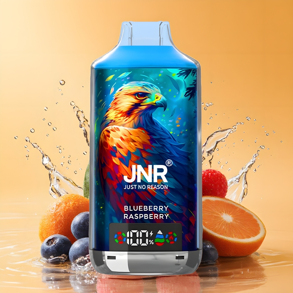 JNR Falcon X 18000 Puffs Nagykereskedés Magyarország Kétmeszes Kéreg 24ml Áfonya Málna